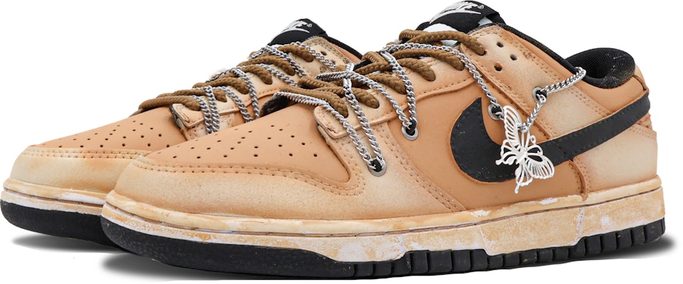 나이키 덩크 로우 '데드 리프 - 라이트 오렌지' (커스텀) DD1391-100(Team53-男款枯叶蝶S-BOX) Lookbook 나이키 덩크 로우 '데드 리프 - 라이트 오렌지' (커스텀) DD1391-100(Team53-男款枯叶蝶S-BOX)