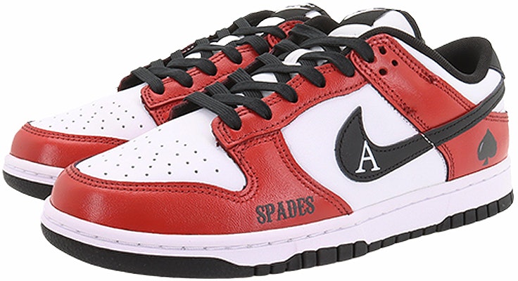 나이키 덩크 로우 '죽음의 스페이드 A' (56 characters) DD1391-100(Team10-致命黑桃A) Lookbook 나이키 덩크 로우 '죽음의 스페이드 A' (56 characters) DD1391-100(Team10-致命黑桃A)