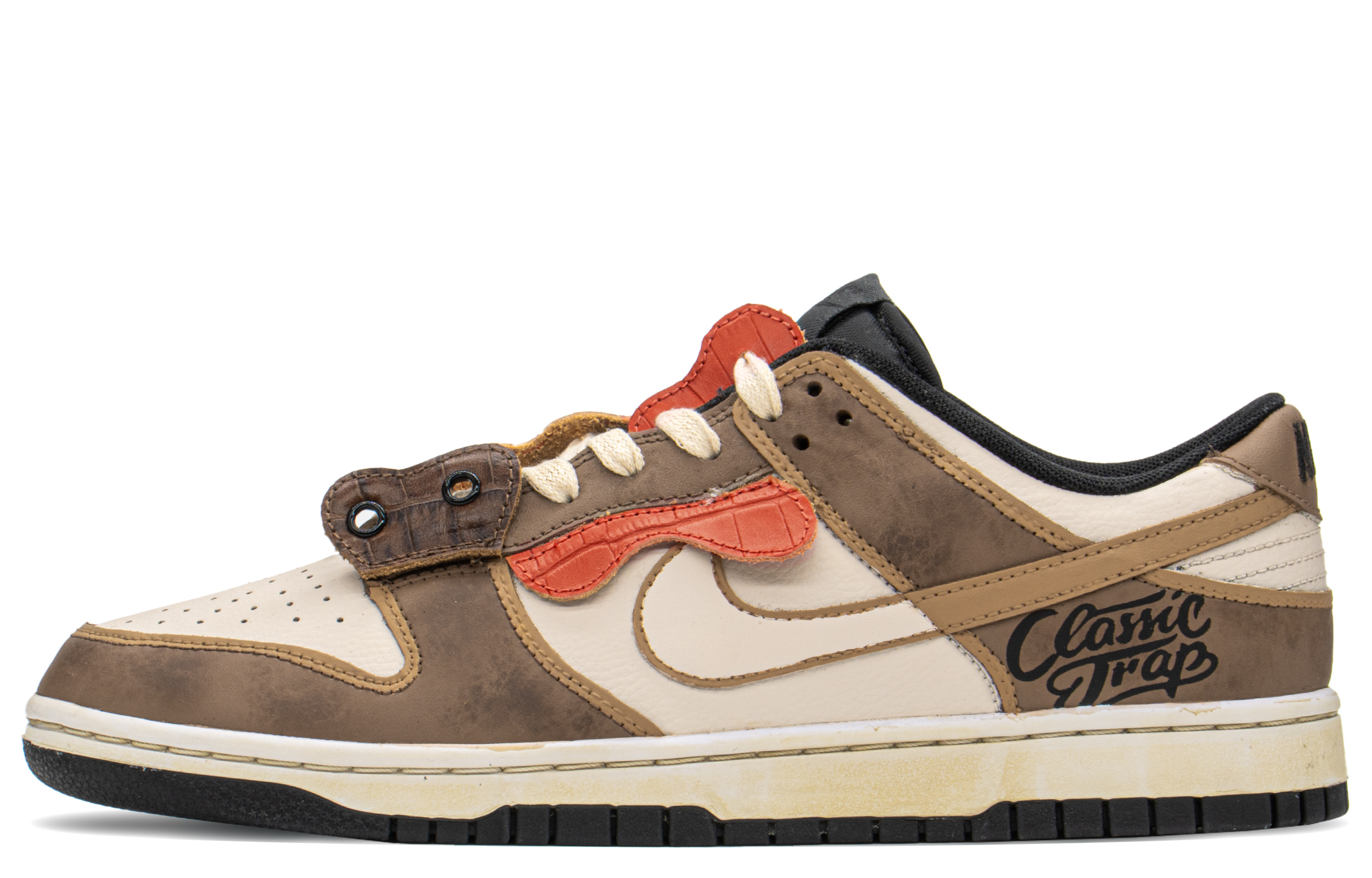 nike dunk low deconstructed