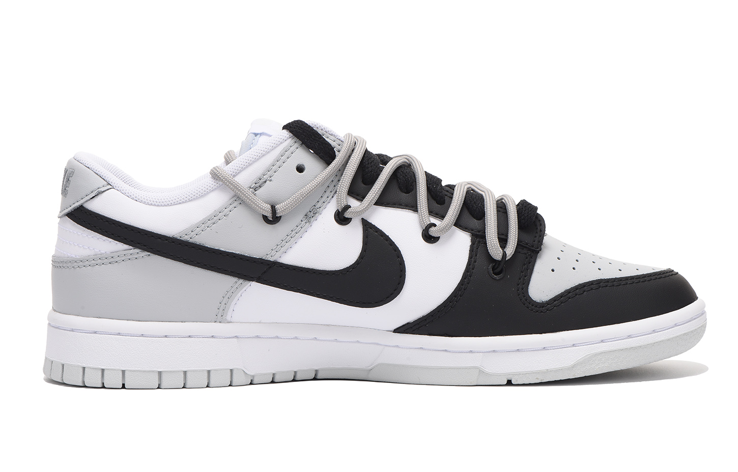 Order 【定制球鞋】Nike Dunk Low 字母 解構 高街 低幫 板鞋 GS 黑灰