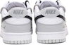 Shop 【定制球鞋】Nike Dunk Low 字母 解構 高街 低幫 板鞋 GS 黑灰