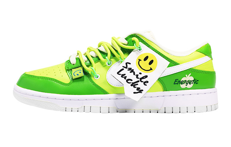 [Custom Shoes] Nike Dunk Low 'Deconstructed Apple Green'