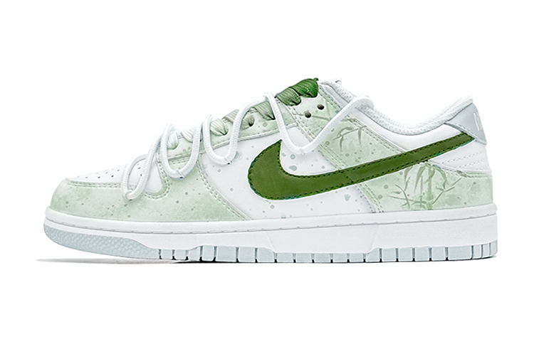 Buy [Sepatu Custom] Nike Dunk Low 'Deconstructed Bamboo' DV0831-101(Team88-国风青竹翠绿S-BOX)