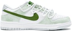 Order 【定制球鞋】 Nike Dunk Low 中國風 國風青竹 解構設計 特殊鞋盒 低幫 板鞋 男款 翠綠