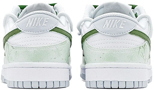 【定制球鞋】 Nike Dunk Low 中國風 國風青竹 解構設計 特殊鞋盒 低幫 板鞋 男款 翠綠 Shop 【定制球鞋】 Nike Dunk Low 中國風 國風青竹 解構設計 特殊鞋盒 低幫 板鞋 男款 翠綠