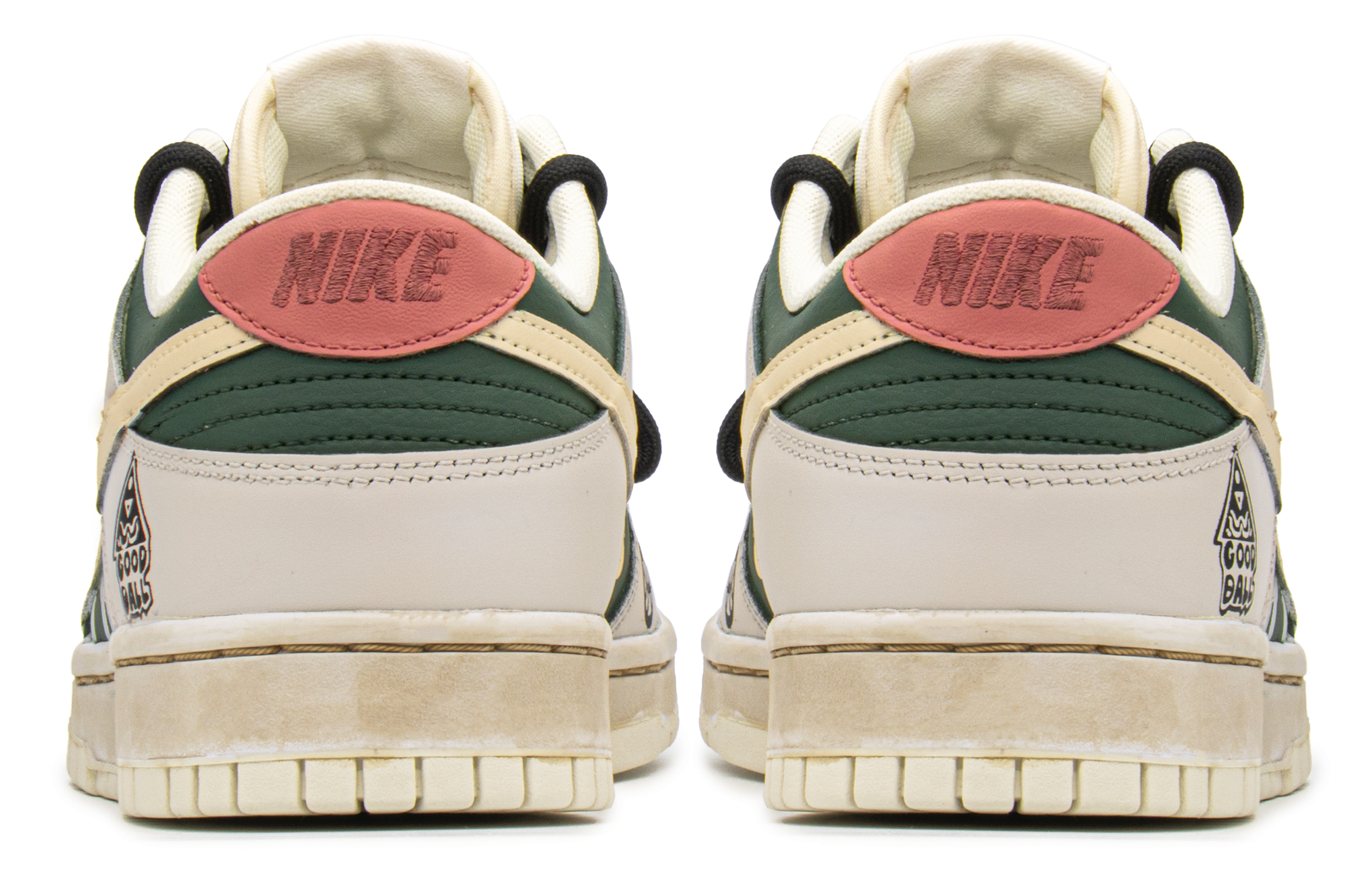 Shop 나이키 덩크 로우 "디컨 베이지 그린" (Nike Dunk Low "Decon Beige Green") DJ6188-100(TeamA-DK复古篮球男S-BOX)