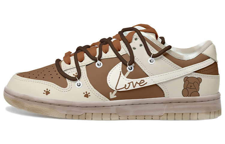 Buy [Zapatos Personalizados] Nike Dunk Low 'Deconstructed Bear Mocha' DJ6188-100(Team拾玖-可爱小熊男S-BOX)