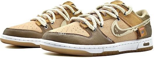 【カスタムシューズ】ナイキ ダンク ロー『ホワイトブラウン ベア解体』 DZ5350-288(Team63-匹诺曹) Lookbook 【カスタムシューズ】ナイキ ダンク ロー『ホワイトブラウン ベア解体』 DZ5350-288(Team63-匹诺曹)