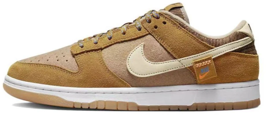 【定製球鞋】Nike Dunk Low 解構風 小熊 潮流 百搭 低筒 板鞋 男款 白棕 Details for 【定製球鞋】Nike Dunk Low 解構風 小熊 潮流 百搭 低筒 板鞋 男款 白棕