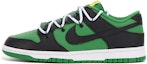 Buy 【定製球鞋】Nike Dunk Low 解構 高街 低筒 板鞋 男款 黑綠