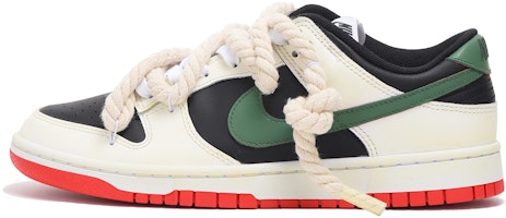 【客製化球鞋】Nike Dunk Low 解構 高街 低筒 板鞋 男女同款 黑綠 Buy 【客製化球鞋】Nike Dunk Low 解構 高街 低筒 板鞋 男女同款 黑綠