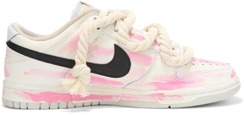 나이키 덩크 로우 '블랙핑크 그래피티' (커스텀) DV0831-101(Team24-男款粉做旧涂鸦) Order 나이키 덩크 로우 '블랙핑크 그래피티' (커스텀) DV0831-101(Team24-男款粉做旧涂鸦)