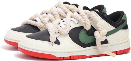 【客製化球鞋】Nike Dunk Low 解構 高街 低筒 板鞋 男女同款 黑綠 Lookbook 【客製化球鞋】Nike Dunk Low 解構 高街 低筒 板鞋 男女同款 黑綠