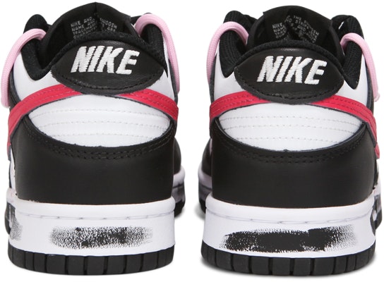 Zapatillas Nike Dunk Low 'Deconstruido Negro-Rosa Graffiti' Personalizadas CW1590-100(Team24-女款粉色双钩) Shop Zapatillas Nike Dunk Low 'Deconstruido Negro-Rosa Graffiti' Personalizadas CW1590-100(Team24-女款粉色双钩)