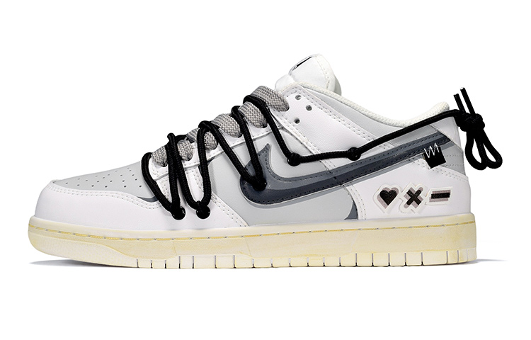 [Custom Shoes] Nike Dunk Low 'Deconstructed Black Shadow'