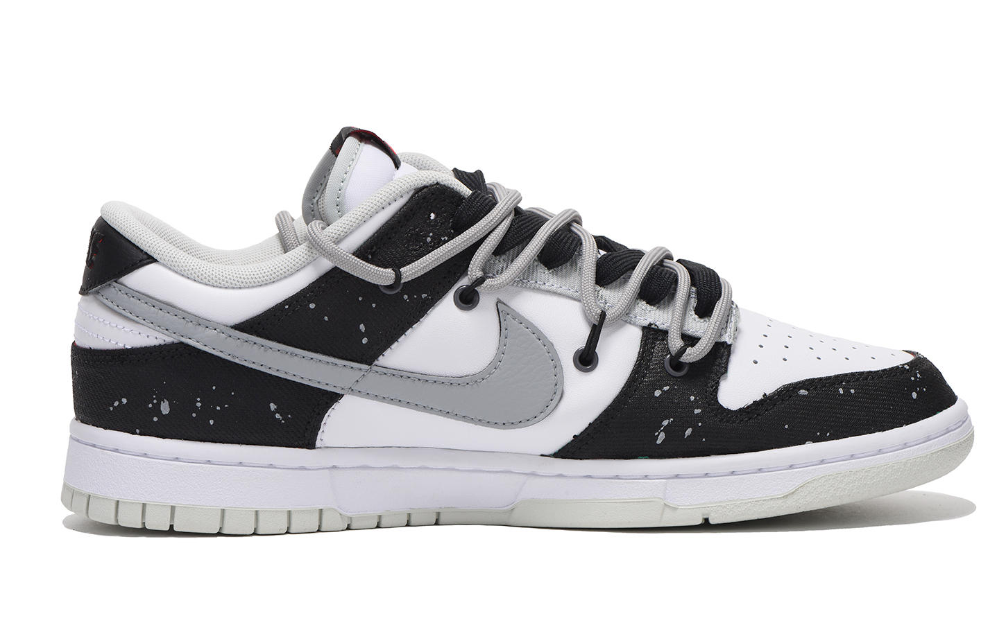 Order 【客製球鞋】Nike Dunk Low 解構 字母 高街 低筒 板鞋 男款 黑灰