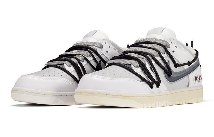 [Custom Shoes] Nike Dunk Low 'Deconstructed Black Shadow' 圖 3