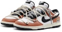 Lookbook 【定制球鞋】 Nike Dunk Low 扣碎 高街户外 夏日穿搭 脏脏鞋 解構 復古做舊 低幫 板鞋 GS 黑白橙