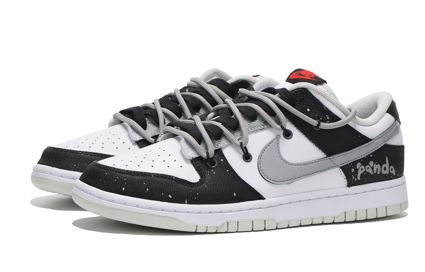 Lookbook 【客製球鞋】Nike Dunk Low 解構 字母 高街 低筒 板鞋 男款 黑灰