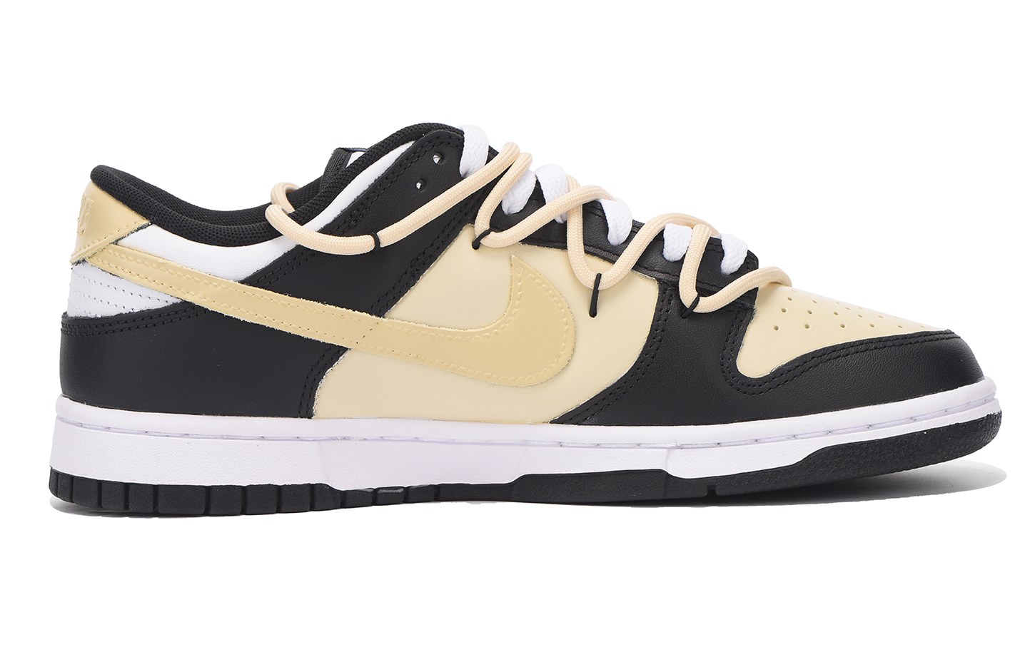 Lookbook [Zapatillas Personalizadas] Nike Dunk Low 'Deconstructed Black Yellow' CW1590-100(Team59-女款黑拼黄SBOX)