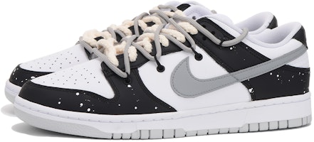 【カスタムシューズ】ナイキ ダンク ロー「デコンストラクテッド ブラック グレー」 DV0831-101(Team59-男款黑灰泼墨三SBOX) Lookbook 【カスタムシューズ】ナイキ ダンク ロー「デコンストラクテッド ブラック グレー」 DV0831-101(Team59-男款黑灰泼墨三SBOX)