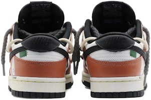 【定制球鞋】 Nike Dunk Low 扣碎 高街户外 夏日穿搭 脏脏鞋 解構 復古做舊 低幫 板鞋 GS 黑白橙 Shop 【定制球鞋】 Nike Dunk Low 扣碎 高街户外 夏日穿搭 脏脏鞋 解構 復古做舊 低幫 板鞋 GS 黑白橙