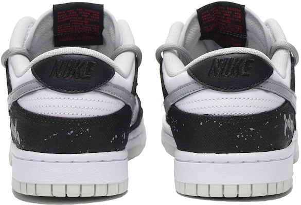 【客製球鞋】Nike Dunk Low 解構 字母 高街 低筒 板鞋 男款 黑灰 Shop 【客製球鞋】Nike Dunk Low 解構 字母 高街 低筒 板鞋 男款 黑灰