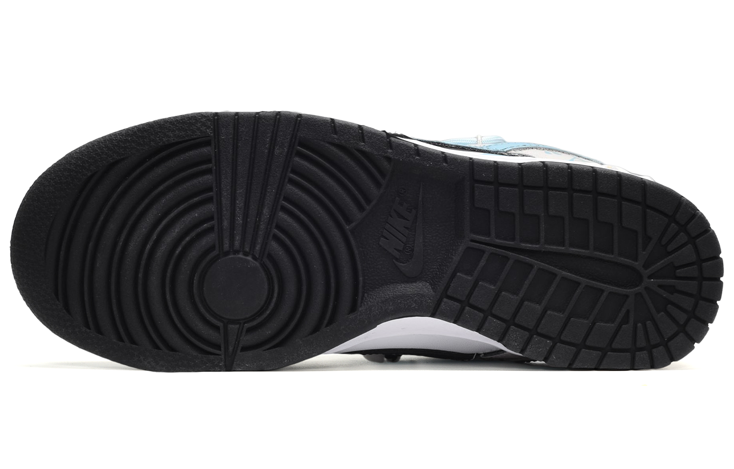 [Custom Shoes] Nike Dunk Low 'Deconstructed Black Grey Blue' 圖 5