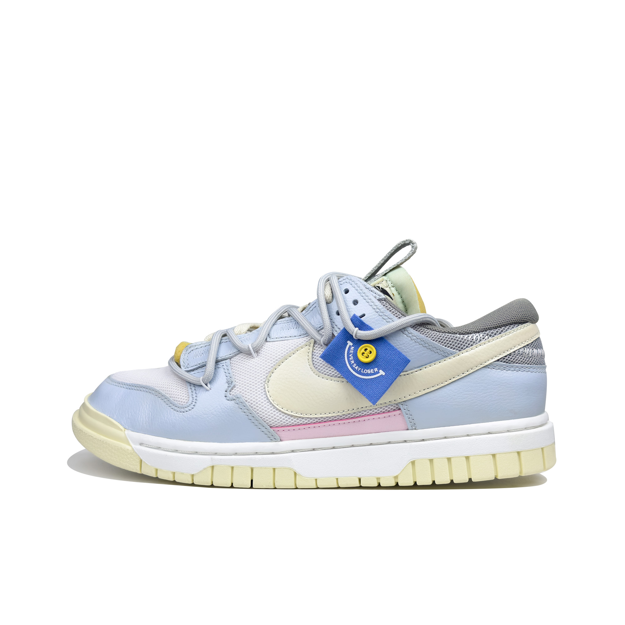 Buy [Zapatillas Personalizadas] Nike Dunk Low 'Azul Gris Deconstruido' DV0821-100-469106