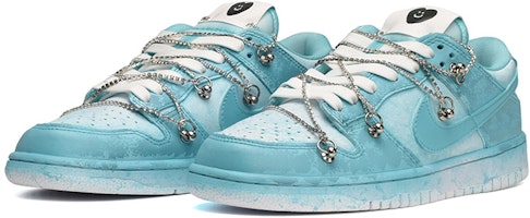 【定制鞋款】耐克 Dunk Low “解构蓝色浪漫” DH9765-100(TeamE-女款蓝色恋爱浸染蓝) Lookbook 【定制鞋款】耐克 Dunk Low “解构蓝色浪漫” DH9765-100(TeamE-女款蓝色恋爱浸染蓝)