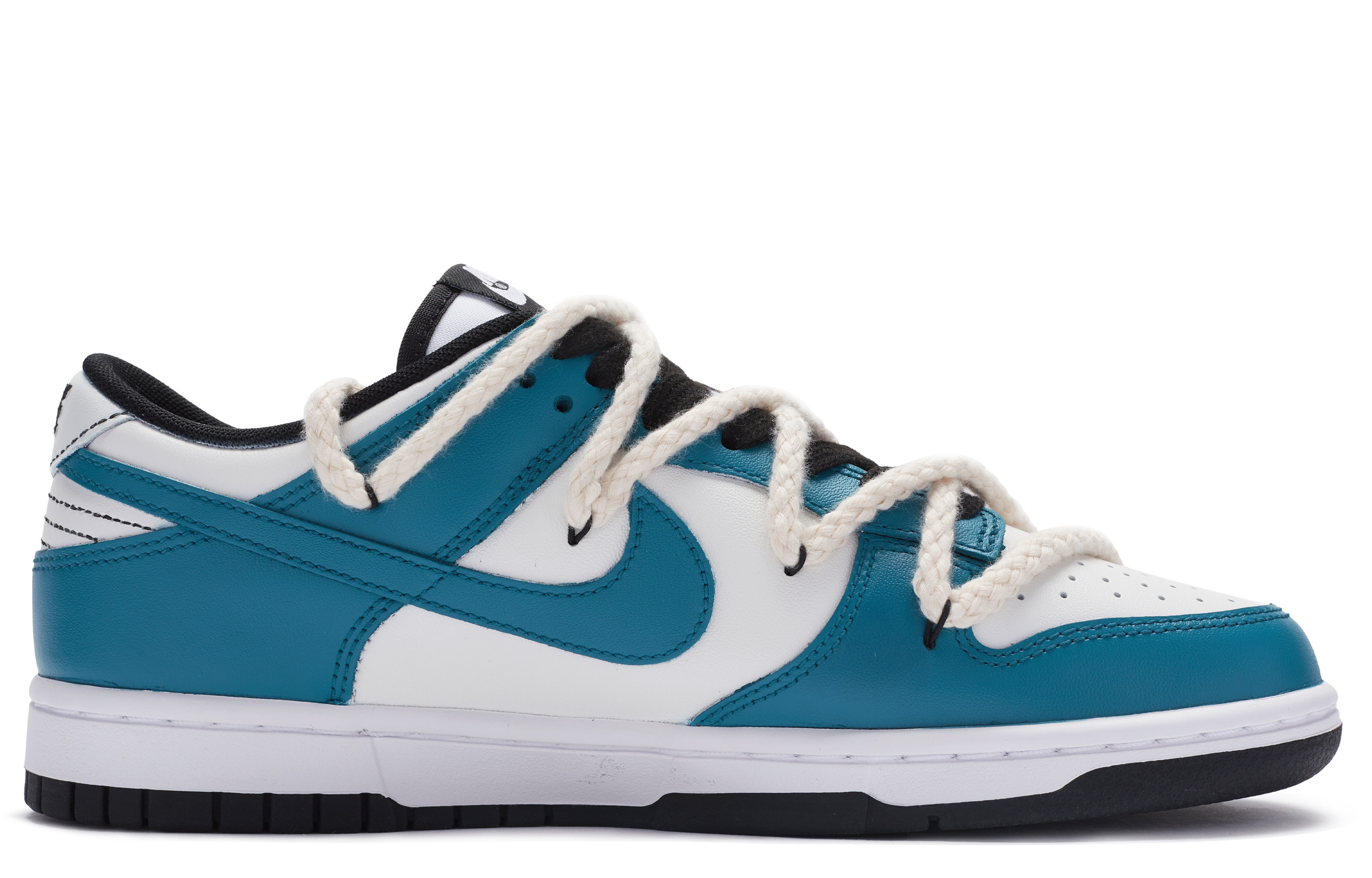 Order [Kasut Tersuai] Nike Dunk Low 'Deconstructed Biru Putih Kuning' DD1391-100(TeamR-男款冲浪)