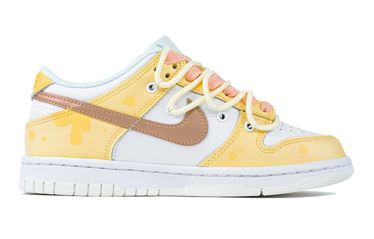 Order [Sepatu Custom] Nike Dunk Low 'Deconstructed Cheese Tom and Jerry' DH9765-100(Team陆-奶酪清新夏日)