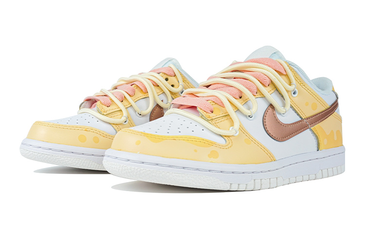 Lookbook [Sepatu Custom] Nike Dunk Low 'Deconstructed Cheese Tom and Jerry' DH9765-100(Team陆-奶酪清新夏日)