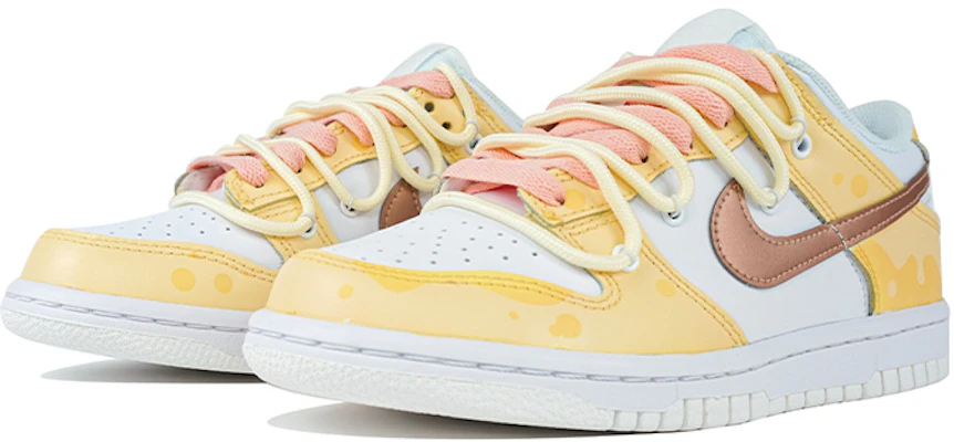 【定制球鞋】 Nike Dunk Low 玖制 解構 奶酪 貓和老鼠 卡通 高街 復古潮流 低筒 板鞋 GS 黃藍 Lookbook 【定制球鞋】 Nike Dunk Low 玖制 解構 奶酪 貓和老鼠 卡通 高街 復古潮流 低筒 板鞋 GS 黃藍