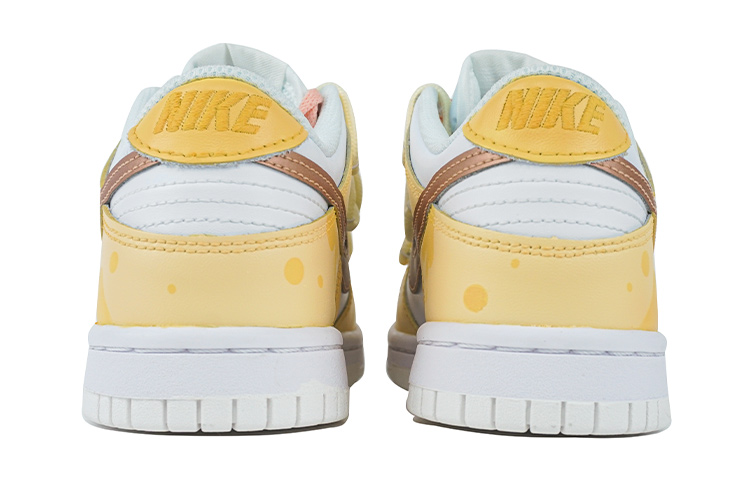 Shop [Sepatu Custom] Nike Dunk Low 'Deconstructed Cheese Tom and Jerry' DH9765-100(Team陆-奶酪清新夏日)