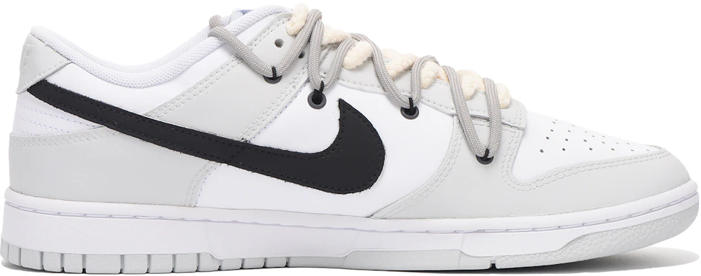 【定製球鞋】 Nike Dunk Low 小丑 解構 高街 低幫 板鞋 男款 黑灰 Lookbook 【定製球鞋】 Nike Dunk Low 小丑 解構 高街 低幫 板鞋 男款 黑灰