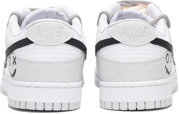 【定製球鞋】 Nike Dunk Low 小丑 解構 高街 低幫 板鞋 男款 黑灰 Shop 【定製球鞋】 Nike Dunk Low 小丑 解構 高街 低幫 板鞋 男款 黑灰