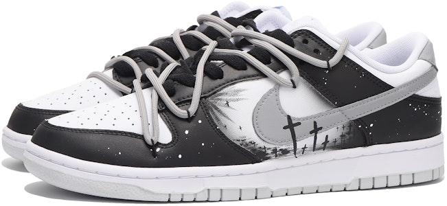 나이키 덩크 로우 '디컨스트럭티드 크로스 스트릿' (57 characters) DV0831-101(Team59-男款黑灰二) Lookbook 나이키 덩크 로우 '디컨스트럭티드 크로스 스트릿' (57 characters) DV0831-101(Team59-男款黑灰二)