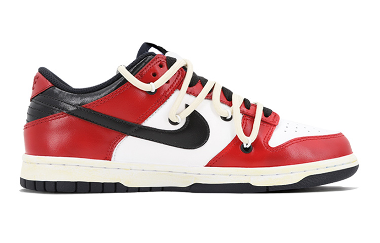 Order [Sepatu Kustom] Nike Dunk Low 'Deconstructed Cyberpunk Oxidized' CW1590-100(TeamK-电竞达人黑红S-BOX)