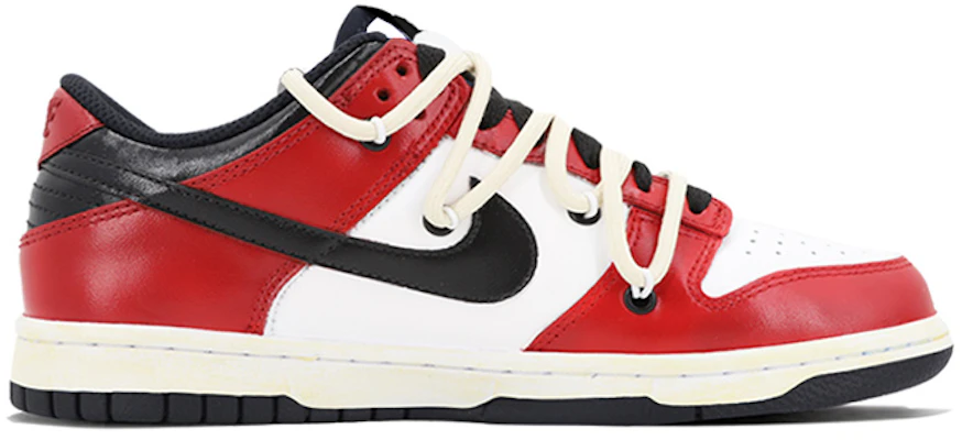 Zapatillas Nike Dunk Low 'Cyberpunk Oxidizado Desconstruido' CW1590-100(TeamK-电竞达人黑红S-BOX) Order Zapatillas Nike Dunk Low 'Cyberpunk Oxidizado Desconstruido' CW1590-100(TeamK-电竞达人黑红S-BOX)