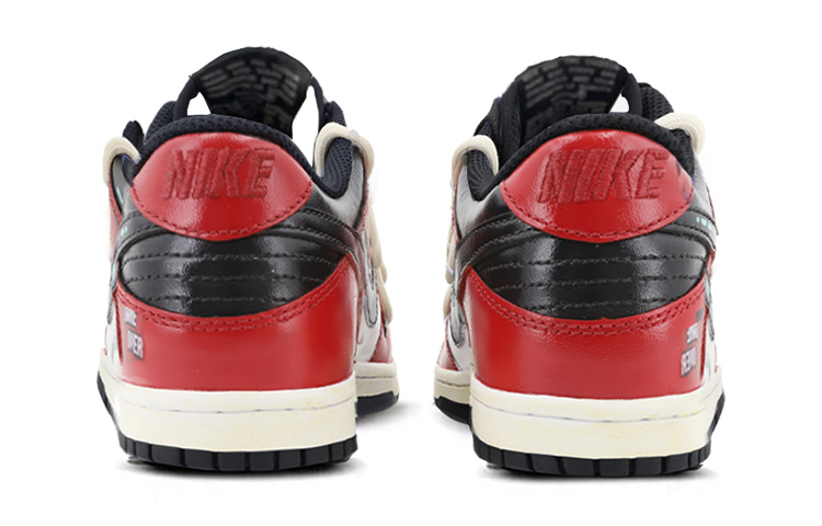 Shop [Sepatu Kustom] Nike Dunk Low 'Deconstructed Cyberpunk Oxidized' CW1590-100(TeamK-电竞达人黑红S-BOX)