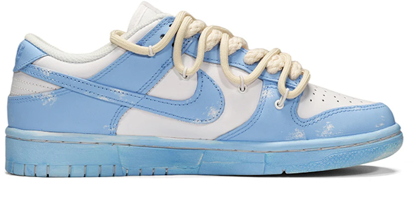 나이키 덩크 로우 '디컨스트럭티드 딥다이 블루 화이트' (커스텀) DH9765-100(TeamE-女款解构风浸染蓝白) Order 나이키 덩크 로우 '디컨스트럭티드 딥다이 블루 화이트' (커스텀) DH9765-100(TeamE-女款解构风浸染蓝白)