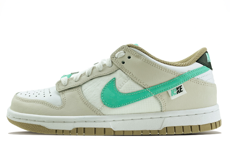 Sizing ナイキ ダンク ロー "解体フレッシュ猫緑" (Nike Danku Rō "Kaitai Furesshu Neko Midori") DX6063-131(Team40-女款线团小猫绿)