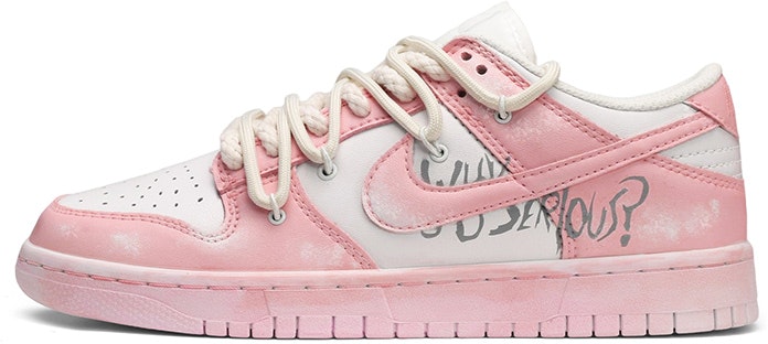custom-shoes-nike-dunk-low-deconstructed-graffiti-pink-dip-dh-9765-100-team-e
