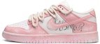 Buy Zapatillas Nike Dunk Low 'Graffiti Rosa Deconstruido' DH9765-100(TeamE-女款解构浸染白粉)