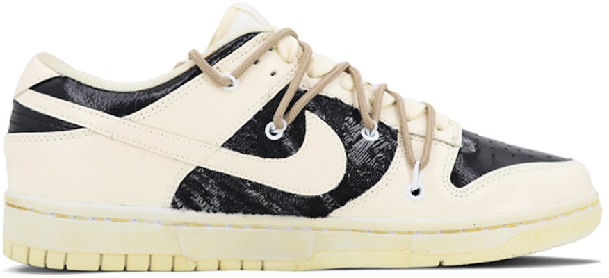 나이키 덩크 로우 '해체 그라피티 오프 화이트 블랙' (커스텀) DJ6188-100(TeamK-男款贴布涂鸦S-BOX) Order 나이키 덩크 로우 '해체 그라피티 오프 화이트 블랙' (커스텀) DJ6188-100(TeamK-男款贴布涂鸦S-BOX)