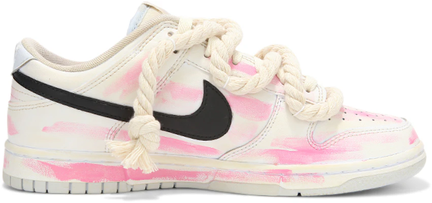【カスタムシューズ】ナイキ ダンク ロー「デコンストラクテッド グラフィティ オキシダイズド ブラック-ピンク」 DH9765-102(Team24-女款粉做旧涂鸦) Order 【カスタムシューズ】ナイキ ダンク ロー「デコンストラクテッド グラフィティ オキシダイズド ブラック-ピンク」 DH9765-102(Team24-女款粉做旧涂鸦)