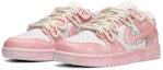 Lookbook Zapatillas Nike Dunk Low 'Graffiti Rosa Deconstruido' DH9765-100(TeamE-女款解构浸染白粉)