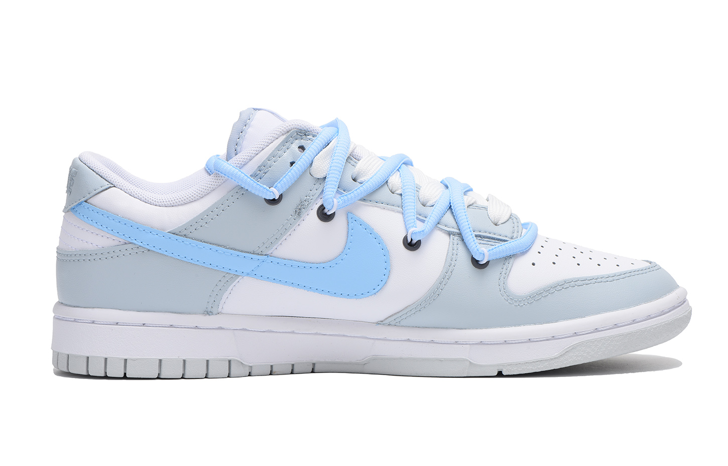 [Custom Shoes] Nike Dunk Low 'Deconstructed Grey Blue' 圖 2