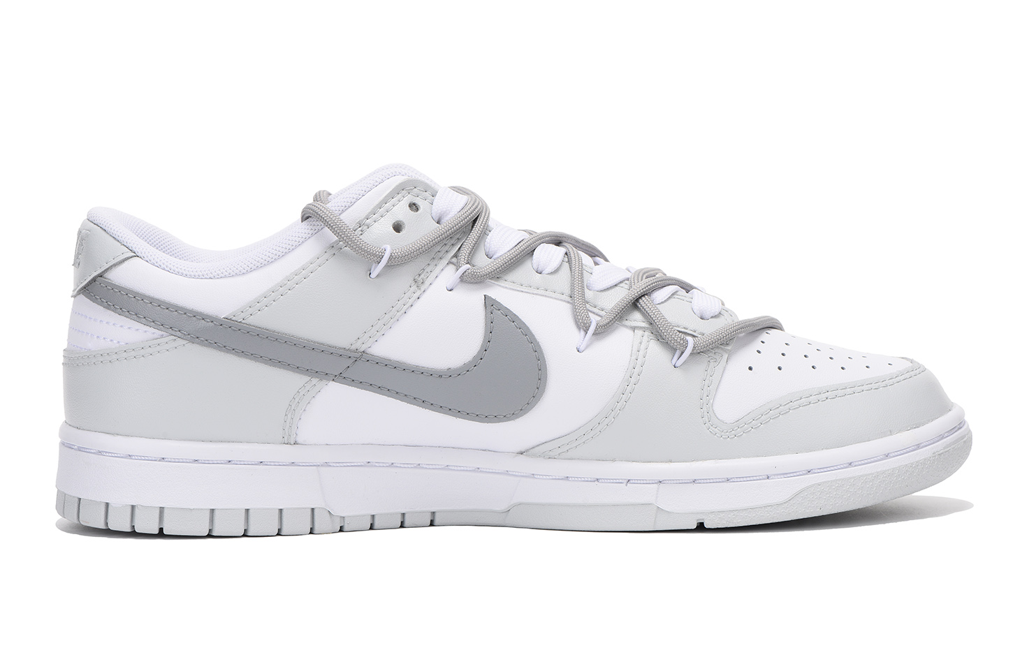 Order [Zapatillas Personalizadas] Nike Dunk Low 'Vibra Gris Deconstruida' DH9765-102(Team59-女款灰色四)